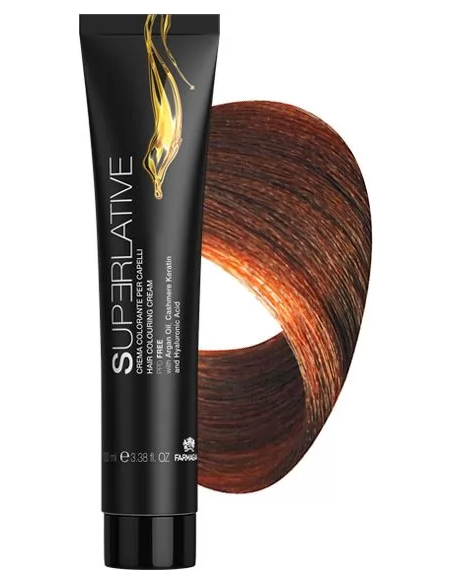 Farmagan Superlative Color 5.44 Light Chestnut Intense Copper hårfärg 100 ml