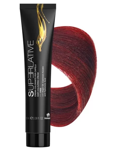 Farmagan Superlative Color 5.66 Light Chestnut Intense Red hårfärg 100 ml