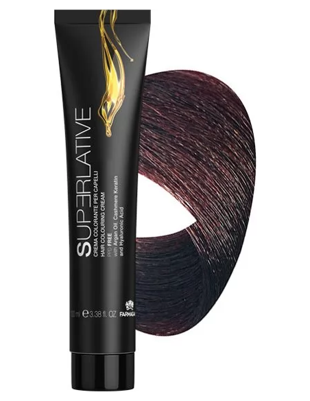 Farmagan Superlative Color 4.5 Chestnut Mahogany hårfärg 100 ml