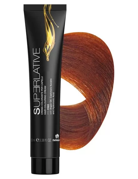Farmagan Superlative Color 7.34 Blonde Golden Copper hårfärg 100 ml