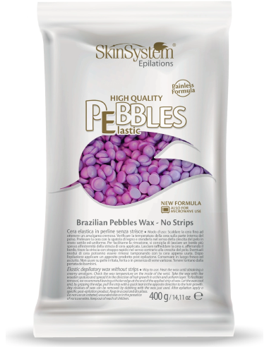 SkinSystem PEBBLES Hårdvarmt vax Lila...