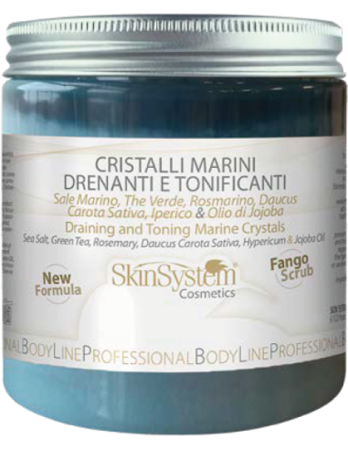 SkinSystem Sea Crystals - Lerskrubb,...