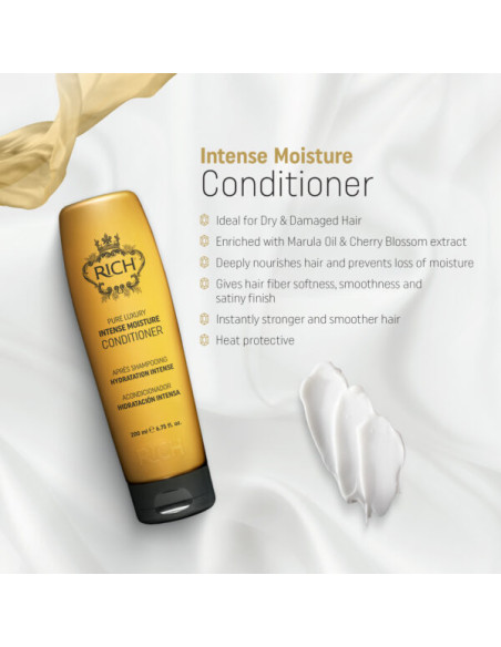RICH Pure Luxury INTENSE MOISTURE Intensivt återfuktande balsam 200ml