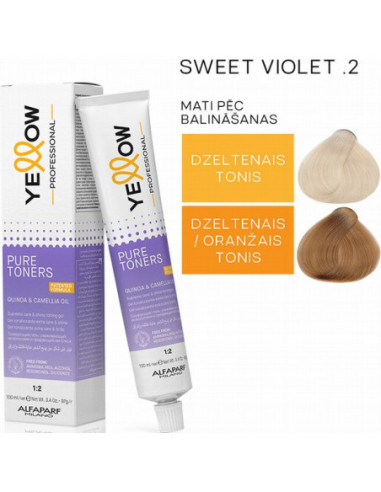 GULT REN TONER - 0,2 SÖTVIOLETT