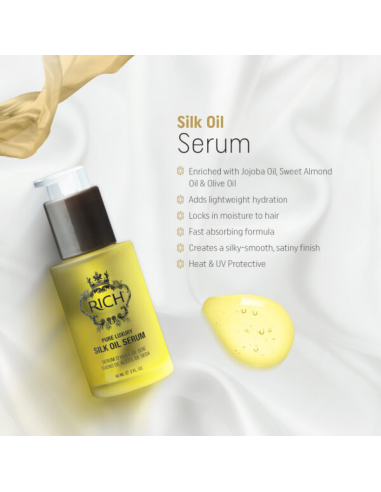 RICH Ren lyxig silkesolja hårserum 60ml