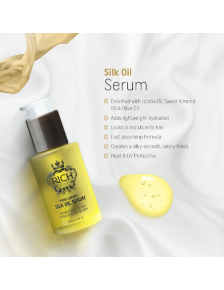 RICH Ren lyxig silkesolja hårserum 60ml