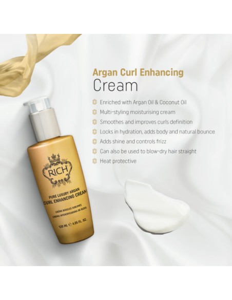 RICH Pure Luxury ARGAN Lockbevarande kräm 120ml
