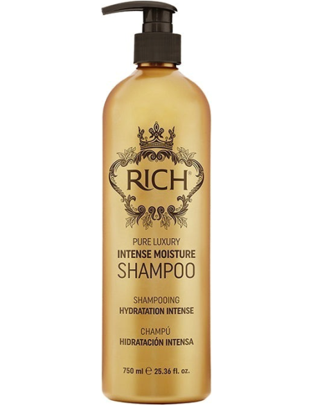 RICH Pure Luxury INTENSE MOISTURE Intensivt återfuktande schampo 750ml