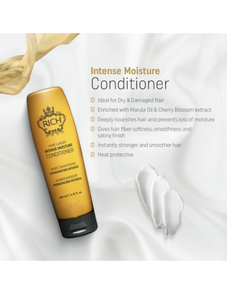 RICH Pure Luxury INTENSE MOISTURE Intensivt återfuktande balsam 750ml