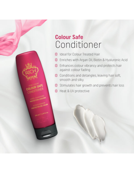RICH Pure Luxury COLOR SAFE Balsam för färgat hår 200 ml