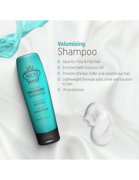 RICH Pure Luxury VOLYMISING Schampo för hårvolym 250ml