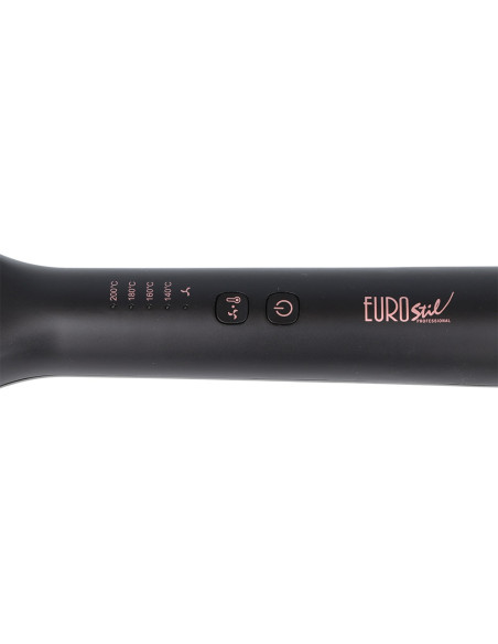 Elektrisk hårborste-plattång Breeze, Jongenerator, Kallluft, Keramisk, svart