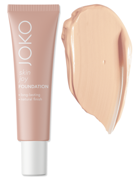 JOKO SKIN JOY Foundation | 02N Beige för långvarig, återfuktande naturlig makeup-effekt 30 ml