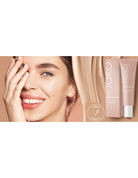 JOKO SKIN JOY Foundation | 04N Honey för långvarig, återfuktande naturlig makeup-effekt 30 ml