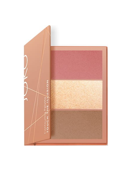 JOKO TOUCH THE ILLUSION Contouring Palette | 03 Persika
