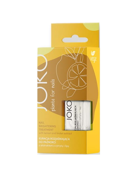 JOKO PLANTS FOR NAILS Citronsyra nagellack, vitgörande effekt 11ml