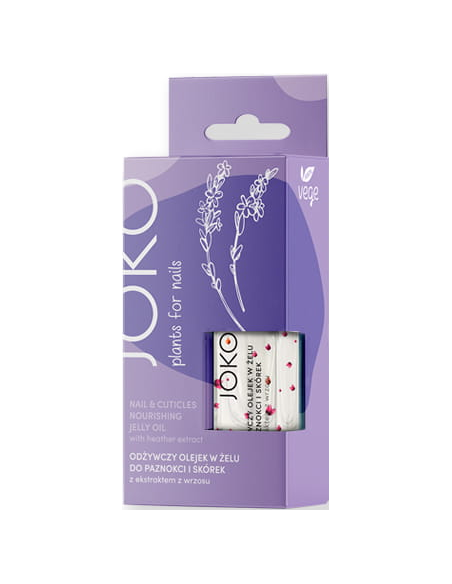JOKO PLANTS FOR NAILS Gelolja med vitaminer för nagelband och naglar 11ml
