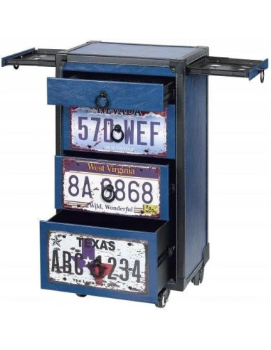 BARBURYS Frisörvagn KONTANTER