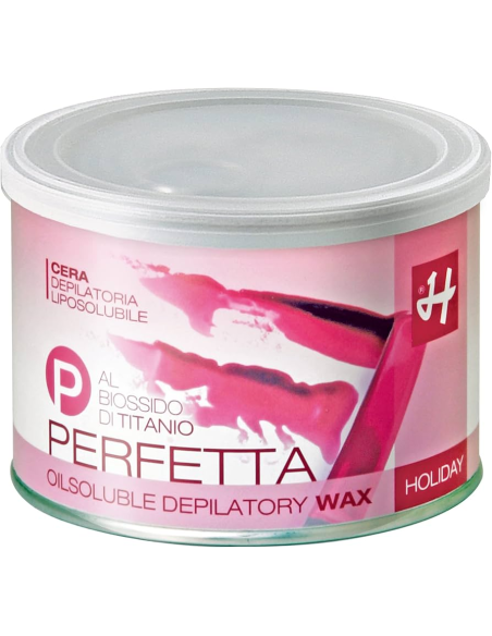 HOLIDAY PERFETTA Vax för epilering (titandioxid-rosa) 400ml
