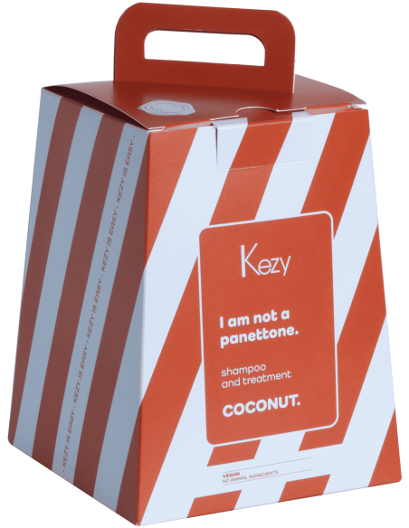 KEZY Set för färgat hårvård KOKOS (Schampo 385ml + Olja 100ml)