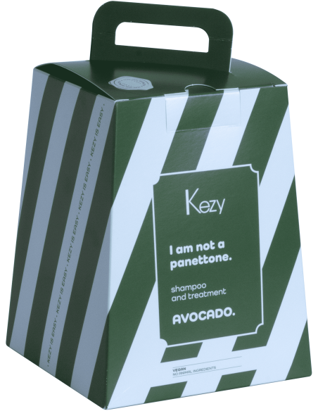 KEZY Torrt hårvårdsset AVOCADO (Schampo 385ml + Olja 100ml)