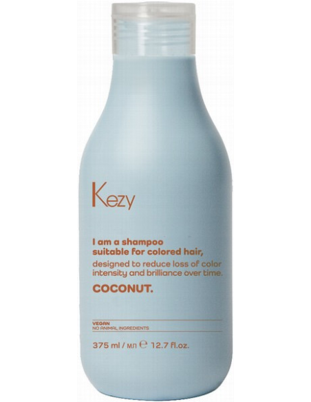 KEZY Set för färgat hårvård KOKOS (Schampo 385ml + Olja 100ml)