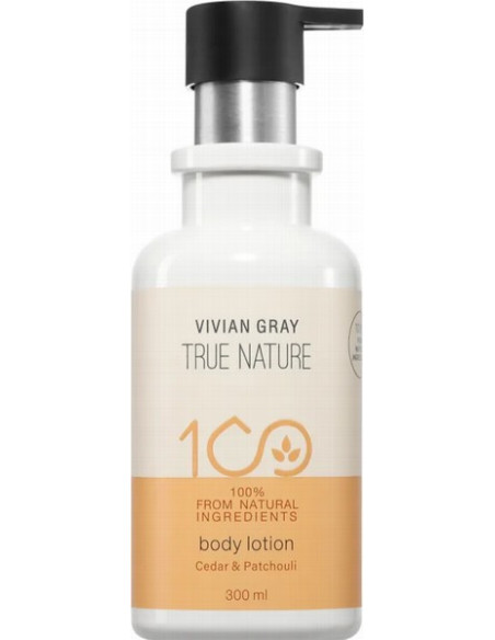 TRUE NATURE Bodylotion (ceder och patchouli) 300ml