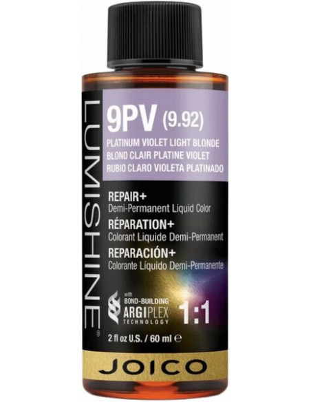 Lumishine 9PV - Platinum Violet Light Blonde matu krāsa 60ml