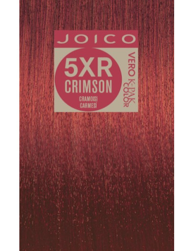 JOICO Vero-K 5XR - Crimson Red noturīga matu krāsa 74ml