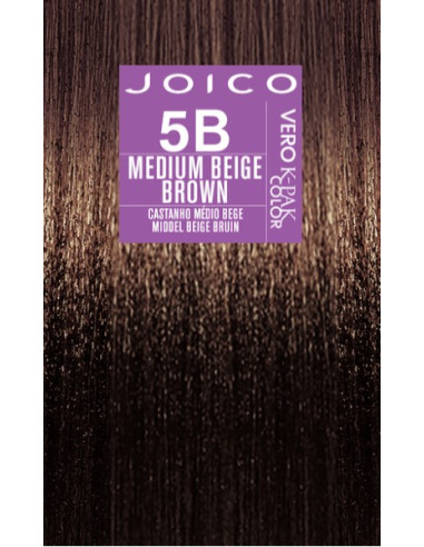 JOICO Vero-K 5B - Medium Beige Brown noturīga matu krāsa 74ml