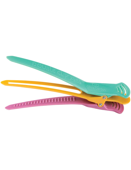 OLIVIA GARDEN Hårspännen, dubbla, blandade färger, 1 st