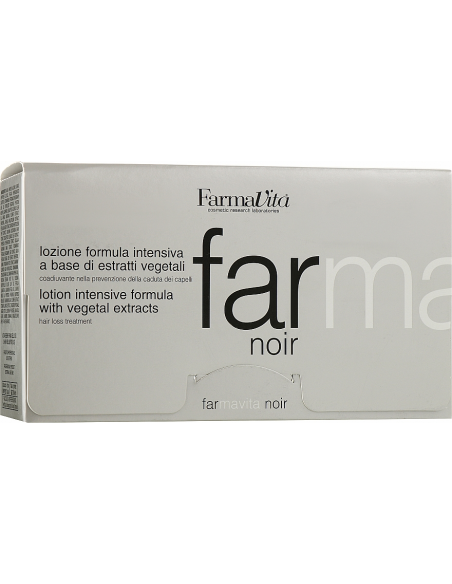 FarmaVita Noir hårstärkande lotion för män 12x8ml