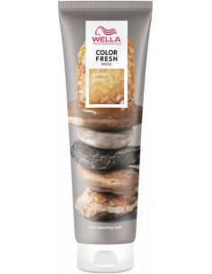 FÄRGFRÄSCH MASK - Gyllene...