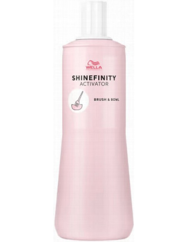 WELLA SHINEFINITY aktivator 2% BORSTE...