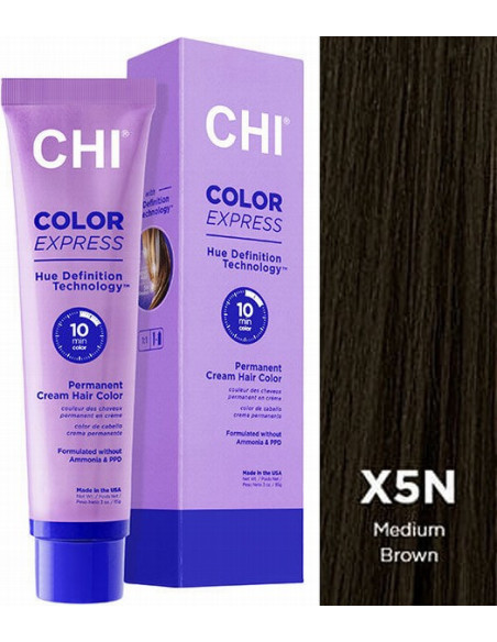 CHI COLOR EXPRESS färg X5N mellanbrun 89 g