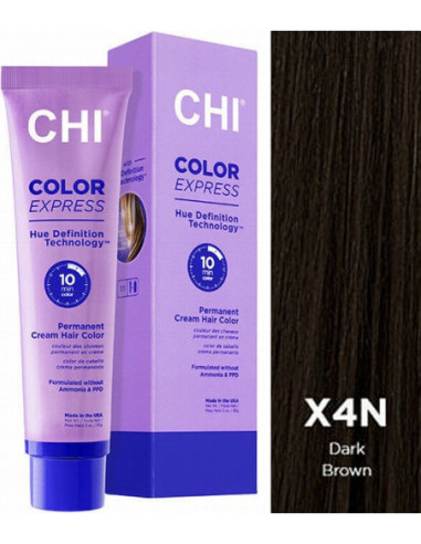 CHI COLOR EXPRESS färg X4N mörkbrun 89g