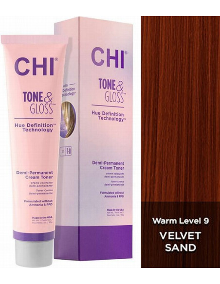 CHI TONE & GLOSS - Sammetssand 89g