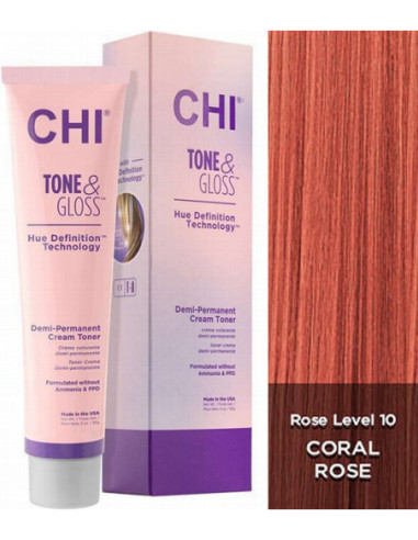 CHI TONE & GLOSS - Korallrosa 89g