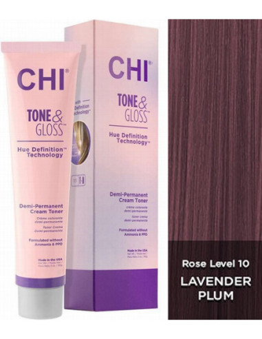 CHI TONE & GLOSS - Lavendel Plommon 89g