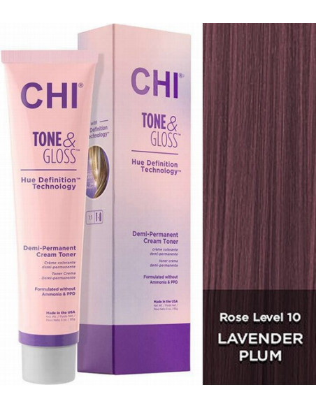 CHI TONE & GLOSS - Lavendel Plommon 89g