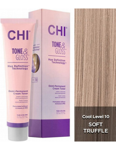 CHI TONE & GLOSS - Mjuk tryffel 89g
