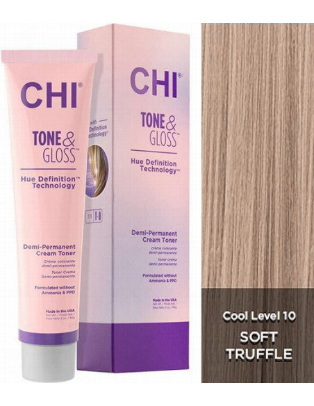 CHI TONE & GLOSS - Mjuk tryffel 89g