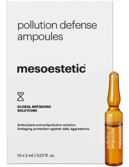 Ampuller mot föroreningar/anti-aging med skydd mot skadliga miljöeffekter 10x2ml