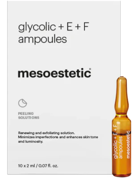 glykolsyraampuller / glykolsyraampuller med E- och F-vitaminer 10x2ml