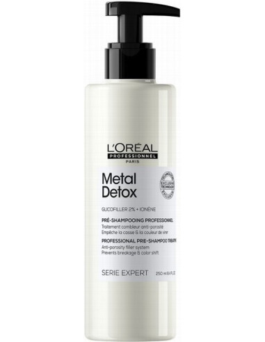 Metal Detox hårvårdsprodukt före...