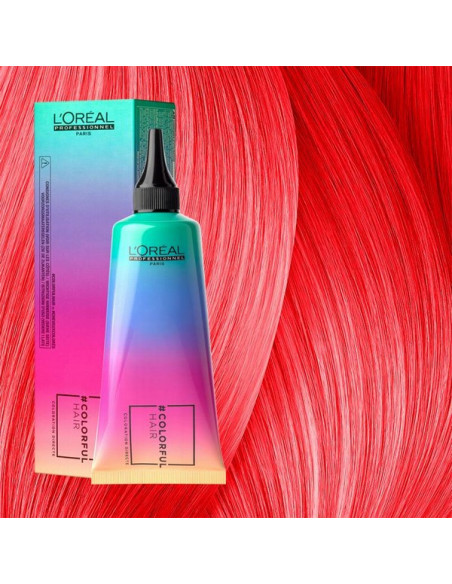 FÄRGGLATT HÅR Hårfärg med direkt effekt - Lipstic Red 90ml