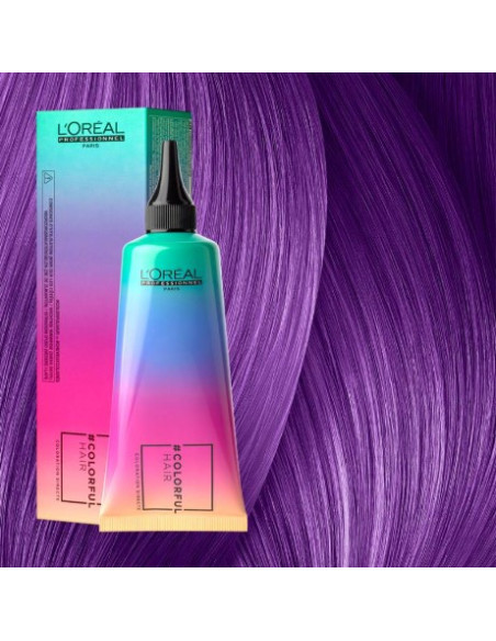 FÄRGGLATT HÅR Hårfärg med direkt effekt - Elektrisk Violet 90ml