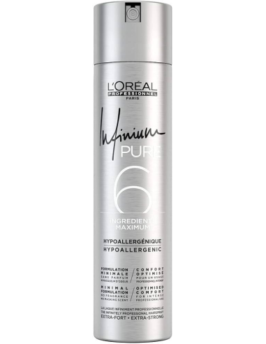 Profesionāla matu laka frizūras fiksācijai L'Oreal Professionnel Infinium Infinium Extreme hair spray (5) 300ml