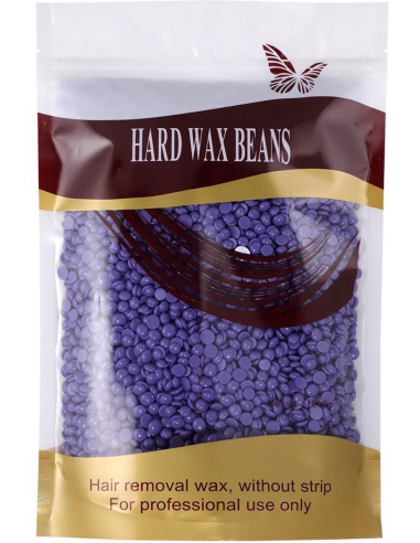 Vasks cietais, pērles, Lavanda 100g