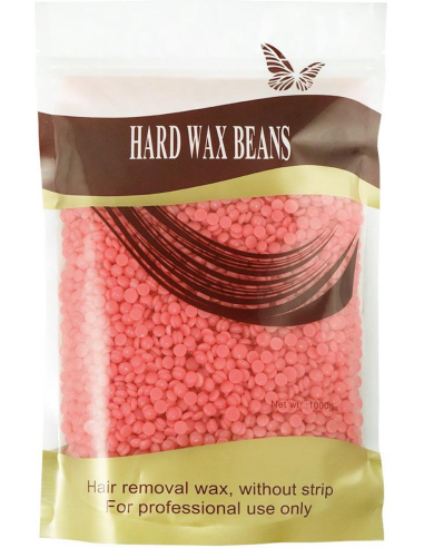 Hårdvax, pärlor, Ros 300g